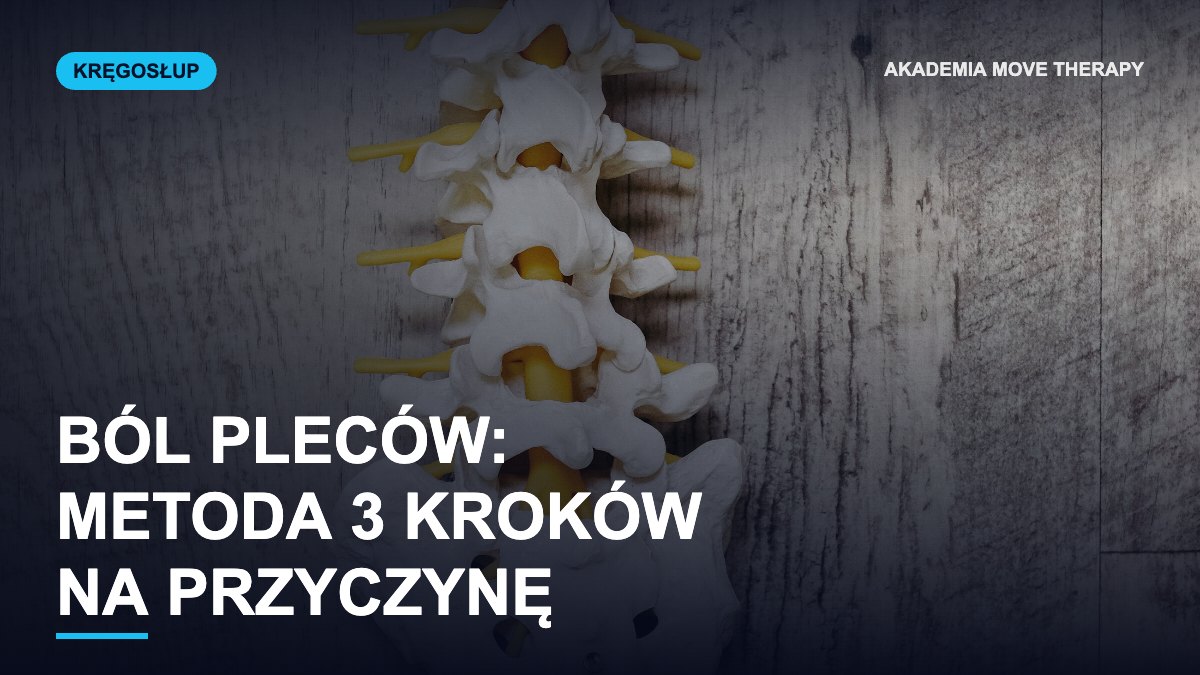 Ból pleców: metoda 3 kroków, żeby znaleźć przyczynę