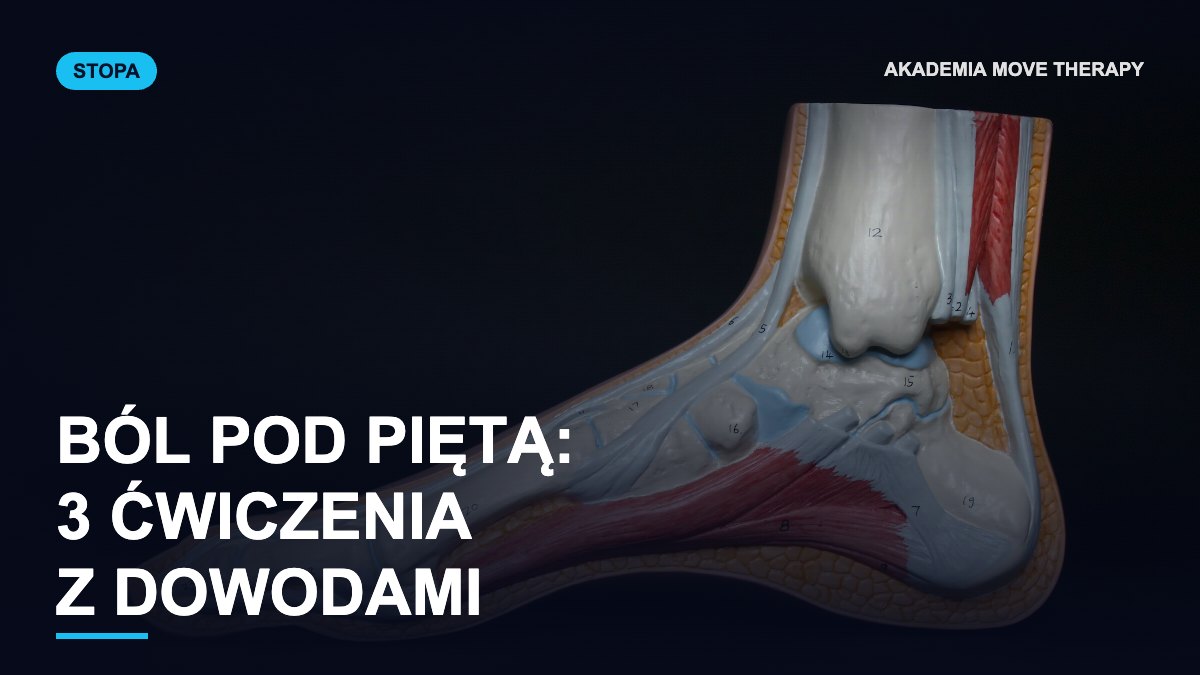 Ból pod piętą: 3 ćwiczenia z dowodami i błąd, który psuje efekt